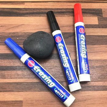 Рубаща се химикалка за бяла дъска Безопасна и екологична Вода Червен Черен Син Трицветен опционален маркер Училищни офис консумативи