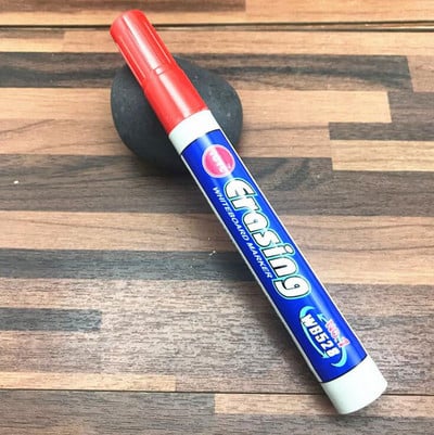 Rubable Olovka za bijelu ploču Sigurna i ekološki prihvatljiva Voda Crvena Crna Plava Trobojni izborni marker Školski uredski pribor