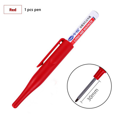 Haile Can Add Atrament 20/30 mm hlboký vŕtací fix s dlhým hrotom, sada vodotesných dekorácií, stavebných, drevoobrábacích, fixiek na farbu.