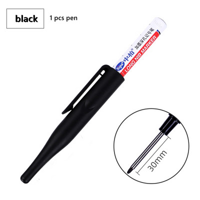 Haile Can Add Atrament 20/30 mm hlboký vŕtací fix s dlhým hrotom, sada vodotesných dekorácií, stavebných, drevoobrábacích, fixiek na farbu.