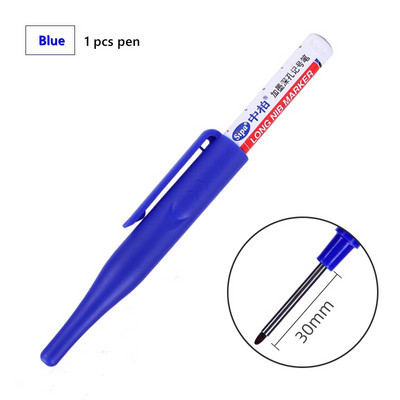 Haile Can Add Atrament 20/30 mm hlboký vŕtací fix s dlhým hrotom, sada vodotesných dekorácií, stavebných, drevoobrábacích, fixiek na farbu.
