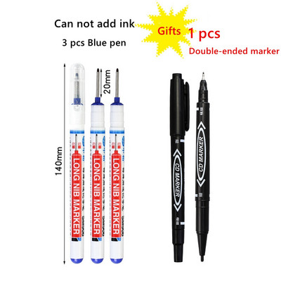 Haile Can Add Atrament 20/30 mm hlboký vŕtací fix s dlhým hrotom, sada vodotesných dekorácií, stavebných, drevoobrábacích, fixiek na farbu.