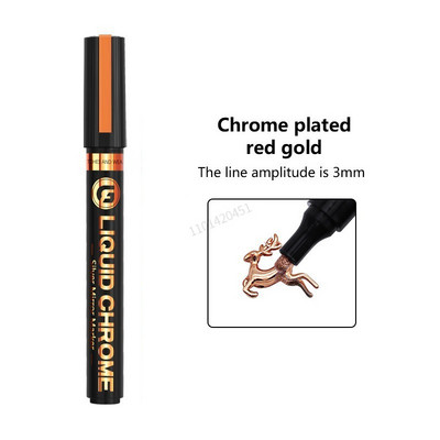 Haile spoguļa marķieris sudraba šķidrā pildspalvas mākslas šķidrais spogulis DIY sveķu krāsas spogulis hroma metālisks amatniecības pildspalvas riepas keramikas grafi