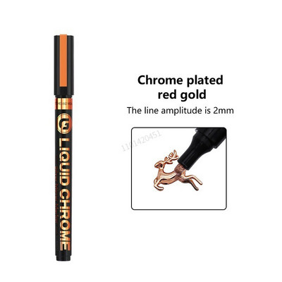 Haile spoguļa marķieris sudraba šķidrā pildspalvas mākslas šķidrais spogulis DIY sveķu krāsas spogulis hroma metālisks amatniecības pildspalvas riepas keramikas grafi