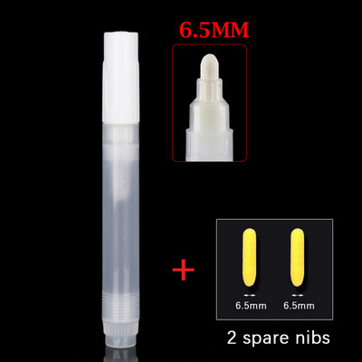 Пластмасова празна пръчка за писалка с 2 върхове Комплект 3/5/8/10/15/30 мм варели Тръба Графити химикалки Течна креда Маркери Аксесоари за писалка