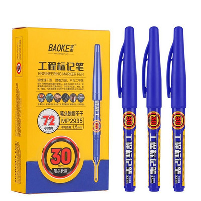 5 ks 20/30 mm dlhé olejové fixky, vodotesné viacúčelové fixky s hlbokým otvorom, zelený/červený/čierny/modrý atrament, remeselný nástroj