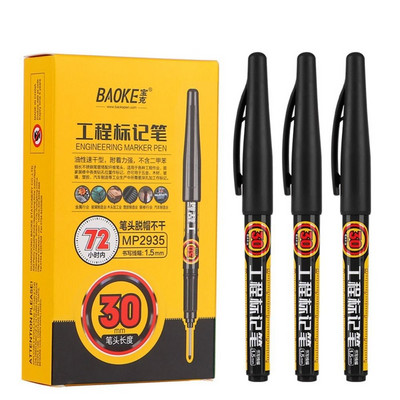 5 ks 20/30 mm dlhé olejové fixky, vodotesné viacúčelové fixky s hlbokým otvorom, zelený/červený/čierny/modrý atrament, remeselný nástroj