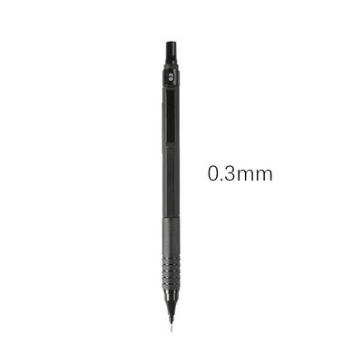 1 vnt. mechaninis pieštukas 0,3/0,5/0,7/2,0 mm žemo svorio centro metalo piešimo specialus pieštukas Biuro mokyklos rašymo meno reikmenys