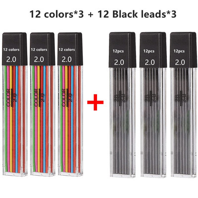 2,0 mm mehaanilised pliiatsid