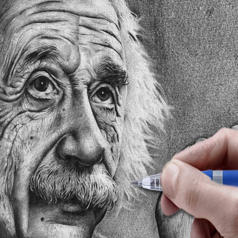 Set de creioane mecanice de 2,0 mm 2B Creioane automate pentru elevi rezerve de culoare/plumb negru Schiță de artă Rechizite școlare Papetărie Kawaii