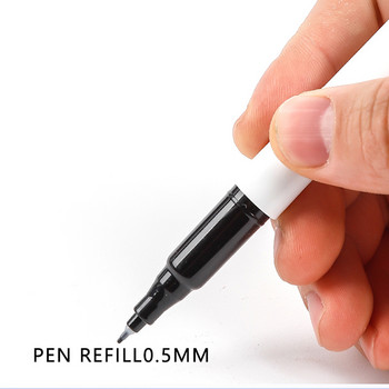 Haile 6 бр. Цветна изтриваема химикалка за бяла дъска Изключително фин връх 0,5 mm Химикалка за сухо изтриване Офис Преподаване Изпит Арт Маркер Химикалка