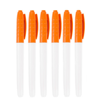 Haile 6 τμχ Έγχρωμο Σβήσιμο Στυλό Λευκού Πίνακα Εξαιρετικά λεπτή μύτη 0,5 χιλιοστά Στυλό στεγνό σβήσιμο γραφείου Εξεταστική εξέταση Τέχνης Μαρκαδόρος