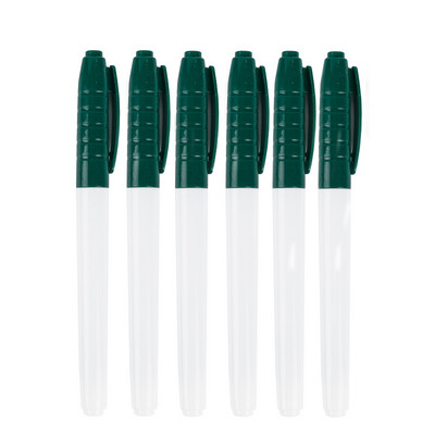 Haile 6 τμχ Έγχρωμο Σβήσιμο Στυλό Λευκού Πίνακα Εξαιρετικά λεπτή μύτη 0,5 χιλιοστά Στυλό στεγνό σβήσιμο γραφείου Εξεταστική εξέταση Τέχνης Μαρκαδόρος