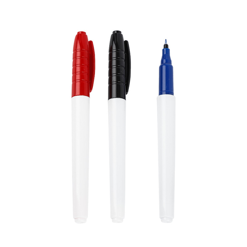 Haile 6 τμχ Έγχρωμο Σβήσιμο Στυλό Λευκού Πίνακα Εξαιρετικά λεπτή μύτη 0,5 χιλιοστά Στυλό στεγνό σβήσιμο γραφείου Εξεταστική εξέταση Τέχνης Μαρκαδόρος