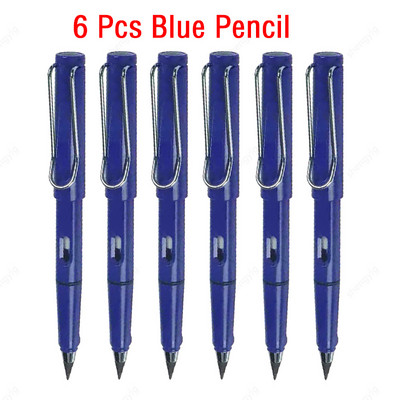 6 tk. Piiramatu arv Igavene uus pliiats, tindita, täitesulepea pliiats kunsti kirjutamiseks visandid maalid lastele kingitused kawaii kirjatarbed