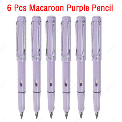 6 tk. Piiramatu arv Igavene uus pliiats, tindita, täitesulepea pliiats kunsti kirjutamiseks visandid maalid lastele kingitused kawaii kirjatarbed