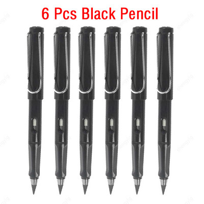 6 tk. Piiramatu arv Igavene uus pliiats, tindita, täitesulepea pliiats kunsti kirjutamiseks visandid maalid lastele kingitused kawaii kirjatarbed