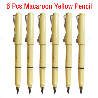 6 tk. Piiramatu arv Igavene uus pliiats, tindita, täitesulepea pliiats kunsti kirjutamiseks visandid maalid lastele kingitused kawaii kirjatarbed