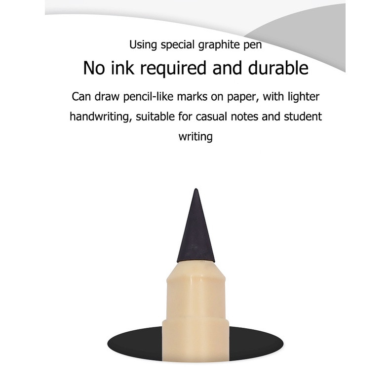 5PC Eternal Pencil HB Изтриваем молив Без мастило Без заточване Неограничени моливи за писане Училищни канцеларски материали Офис консумативи