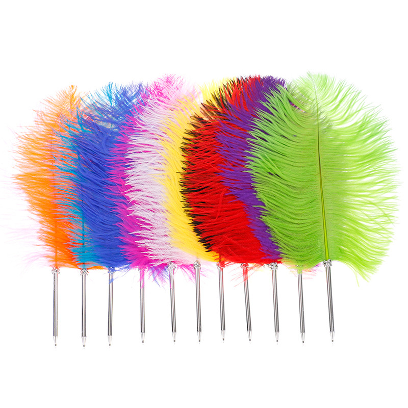 Knjiga gostiju od nojevog pera Pero za svatove Prekrasan dar Olovka s potpisom Olovka od perja Olovka od perja Kemijska olovka