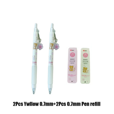 2 τεμ AIHAO 914B 0,5/0,7mm Rilakkuma Automatic Pencil Kawaii Πλαστικά Μηχανικά Μολύβια Παιδικά Δώρα Μαθητικές Προμήθειες Χαρτικά