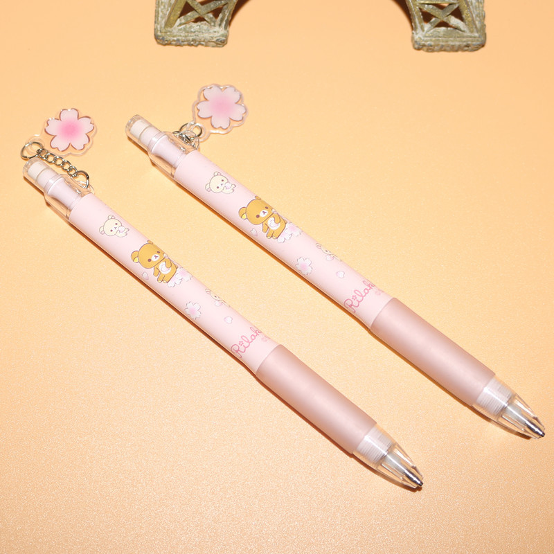 2 τεμ AIHAO 914B 0,5/0,7mm Rilakkuma Automatic Pencil Kawaii Πλαστικά Μηχανικά Μολύβια Παιδικά Δώρα Μαθητικές Προμήθειες Χαρτικά