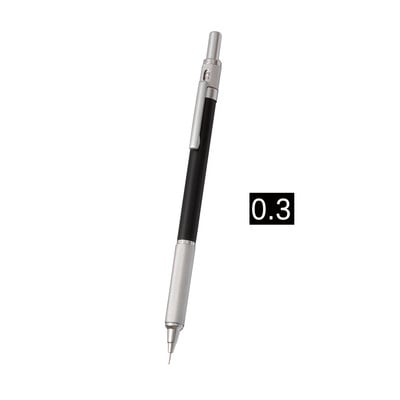 Υψηλής ποιότητας Metal Mechanical Pencil Art Drawing Design 2B HB 0,3,0,5,0,7,0,9mm Automatic Pencil Low Center of Gravity Writing