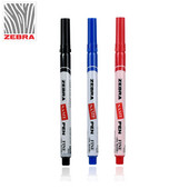 3 KOM JAPANSKA ZEBRA Olovka s masnim označavanjem, mala jednoglava MO-12A1-SNZ olovka za potpis naljepnica