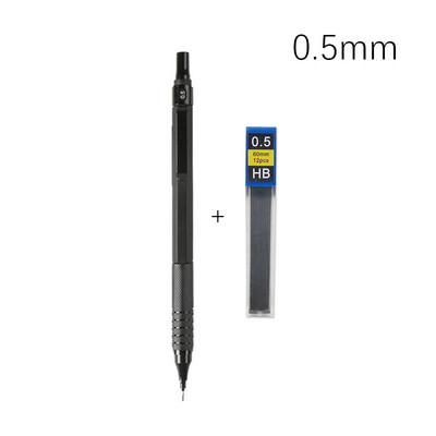 Metalna automatska olovka niske gravitacije 0,3/0,5/0,7/2,0 mm Profesionalna mehanička olovka za crtanje i pisanje Uredski školski pribor
