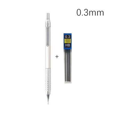 Metalna automatska olovka niske gravitacije 0,3/0,5/0,7/2,0 mm Profesionalna mehanička olovka za crtanje i pisanje Uredski školski pribor