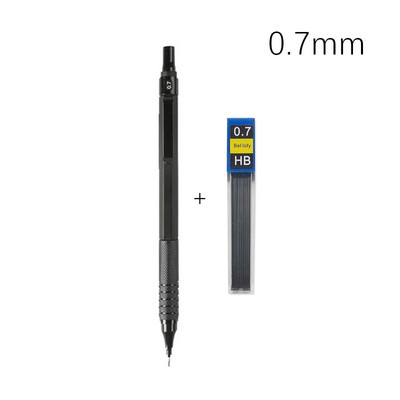 Metalna automatska olovka niske gravitacije 0,3/0,5/0,7/2,0 mm Profesionalna mehanička olovka za crtanje i pisanje Uredski školski pribor