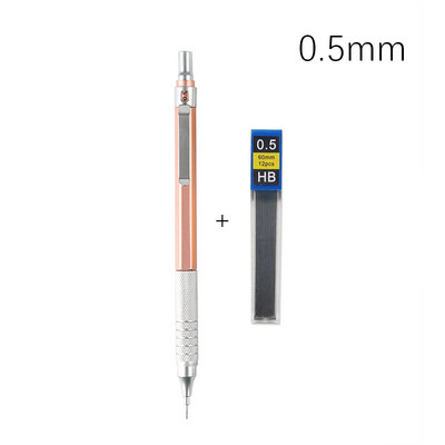 Metalna automatska olovka niske gravitacije 0,3/0,5/0,7/2,0 mm Profesionalna mehanička olovka za crtanje i pisanje Uredski školski pribor