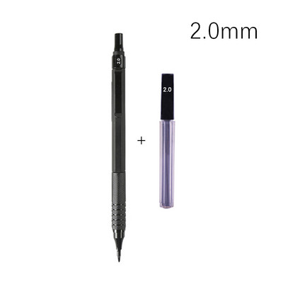 Metalna automatska olovka niske gravitacije 0,3/0,5/0,7/2,0 mm Profesionalna mehanička olovka za crtanje i pisanje Uredski školski pribor