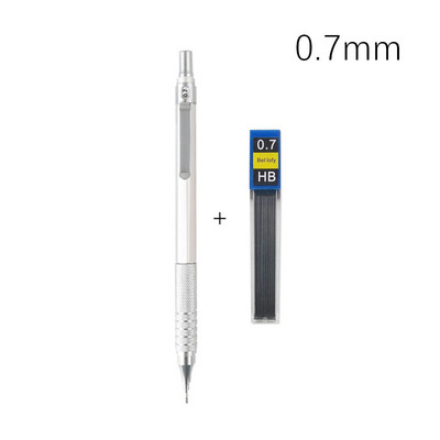 Metalna automatska olovka niske gravitacije 0,3/0,5/0,7/2,0 mm Profesionalna mehanička olovka za crtanje i pisanje Uredski školski pribor