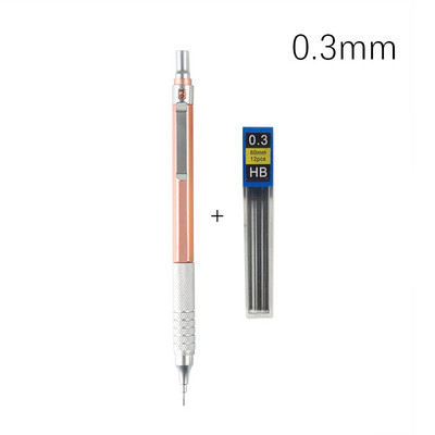 Metalna automatska olovka niske gravitacije 0,3/0,5/0,7/2,0 mm Profesionalna mehanička olovka za crtanje i pisanje Uredski školski pribor