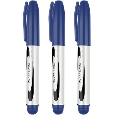 3/6 kom/set trajnih markera crne/crvene/plave uljane tinte Fine Point radi na plastici, drvu, kamenu, metalu i staklu za crtanje, označavanje