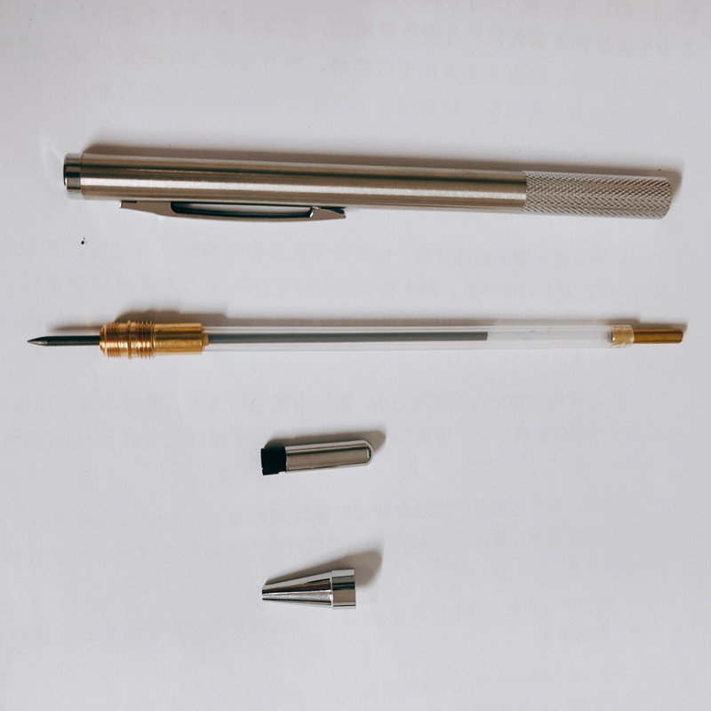 Mehanička olovka 2,0 mm, puna metalna automatska, 2 mm olovka u boji, školska crna olovka, punjenje od 12 boja za slikarstvo, inženjersko crtanje