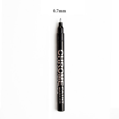 Tekući zrcalni marker Srebrni markeri Olovka DIY Reflektirajuće obojene olovke Zrcalni markeri Završna obrada Metalna umjetnička olovka za rukotvorine