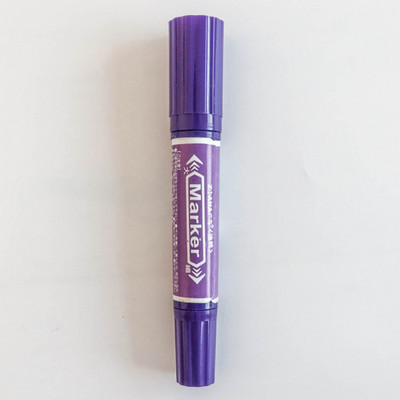 12 boja markera s dvostrukom glavom Uljni trajni marker vodootporan brzo sušeći umjetnički slikarski pribor Dobavljači školskih ureda