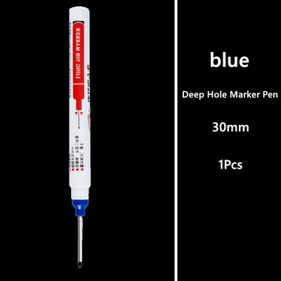 1/3 vnt./rinkinys 30 mm ilgio galvutės žymekliai Konstrukcija Gilių skylių žymeklis Rašiklis Dailidės pieštukas Vonios kambario Medienos apdirbimo dekoro žymėjimo rašiklio įrankis