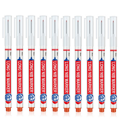 Haile 5/10Pcs/Set 20mm duboka rupa duge olovke za metalnu perforiranu olovku Vodootporna ukrasna olovka za obradu drveta