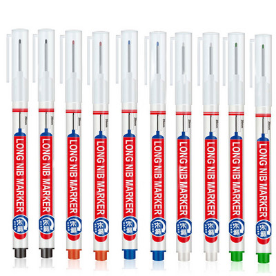 Haile 5/10Pcs/Set 20mm duboka rupa duge olovke za metalnu perforiranu olovku Vodootporna ukrasna olovka za obradu drveta