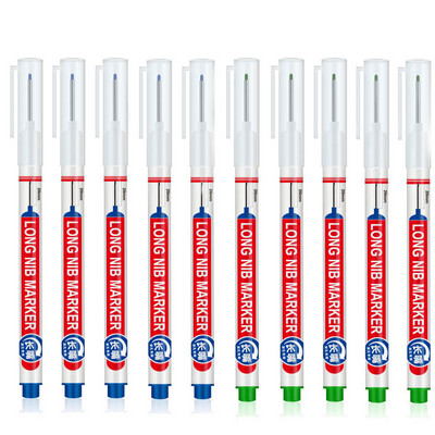 Haile 5/10Pcs/Set 20mm duboka rupa duge olovke za metalnu perforiranu olovku Vodootporna ukrasna olovka za obradu drveta