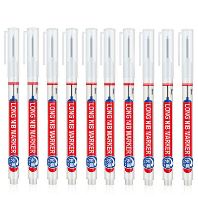 Haile 5/10Pcs/Set 20mm duboka rupa duge olovke za metalnu perforiranu olovku Vodootporna ukrasna olovka za obradu drveta