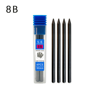 Metalna mehanička olovka 5,6 mm Alat za crtanje umjetničkih slika Umjetnička školska skica Dizajn stripova Automatska olovka Student Kawaii pribor