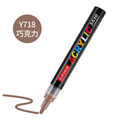 36 spalvų meno žymeklis akrilo dažų teptukas, rašiklis, uolų tapyba, akmuo, keramika, stiklas, medinė drobė, „pasidaryk pats“ graffiti piešimo reikmenys