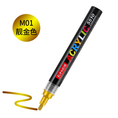 36 spalvų meno žymeklis akrilo dažų teptukas, rašiklis, uolų tapyba, akmuo, keramika, stiklas, medinė drobė, „pasidaryk pats“ graffiti piešimo reikmenys