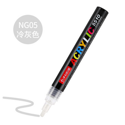 36 spalvų meno žymeklis akrilo dažų teptukas, rašiklis, uolų tapyba, akmuo, keramika, stiklas, medinė drobė, „pasidaryk pats“ graffiti piešimo reikmenys