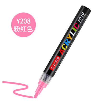 36 spalvų meno žymeklis akrilo dažų teptukas, rašiklis, uolų tapyba, akmuo, keramika, stiklas, medinė drobė, „pasidaryk pats“ graffiti piešimo reikmenys