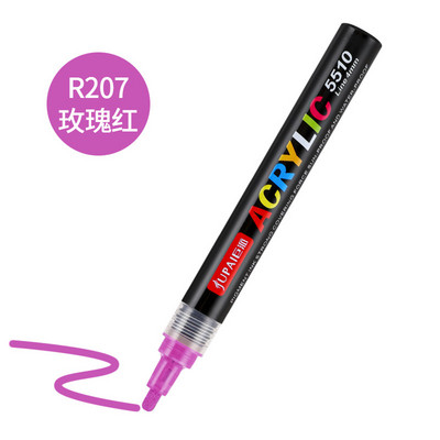 36 spalvų meno žymeklis akrilo dažų teptukas, rašiklis, uolų tapyba, akmuo, keramika, stiklas, medinė drobė, „pasidaryk pats“ graffiti piešimo reikmenys